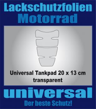 Lackschutz-Set Tankpad 2-teilig 20 x 13 cm transparent